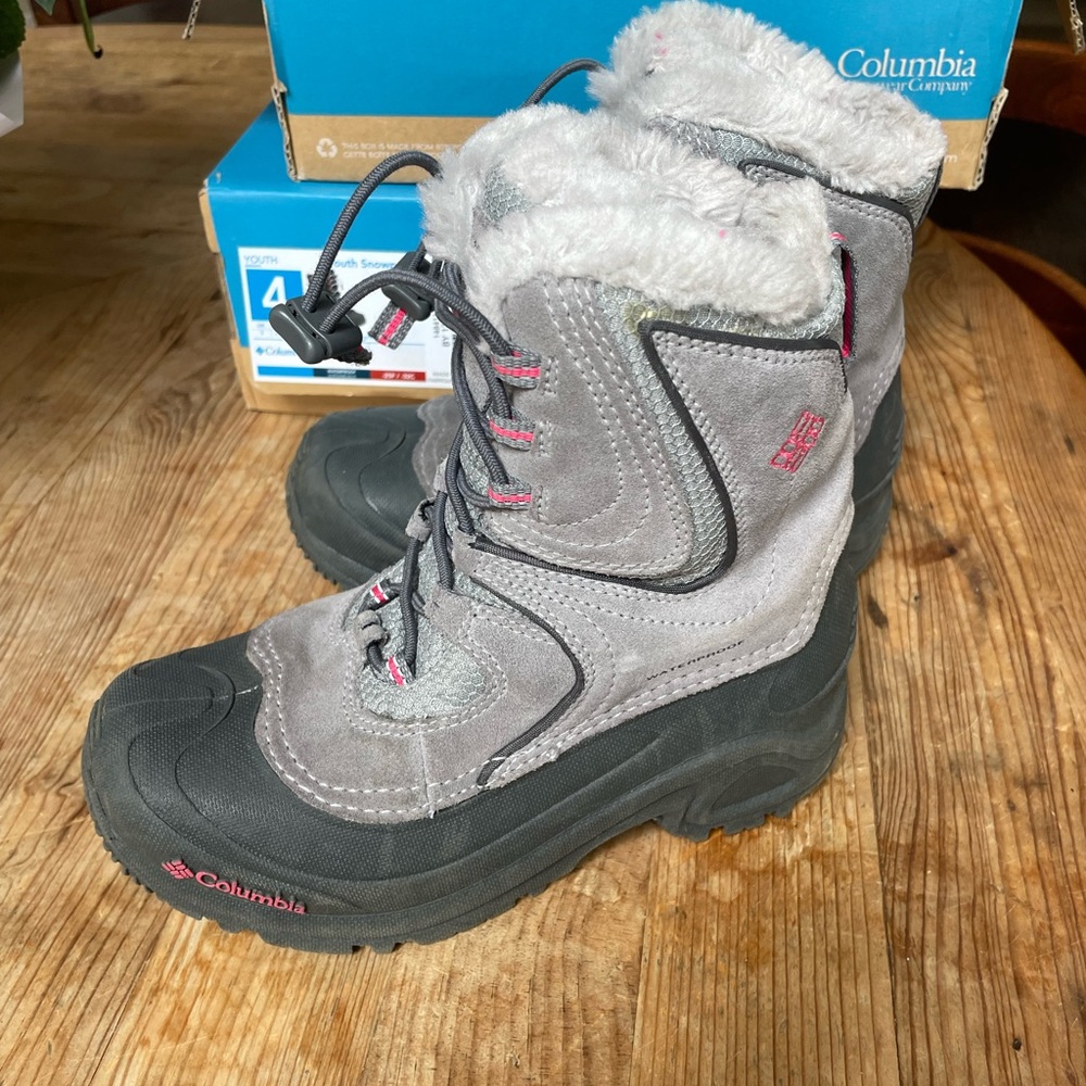 Columbia Youth SnowPack Girls Snow Boots Size 3